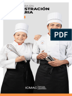 Licenciatura en Administración Culinaria