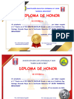 Modelo de Diploma Debate Escolar