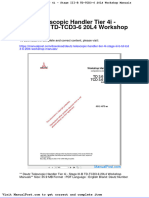 Deutz Telescopic Handler Tier 4i Stage III B TD Tcd3!6!20l4 Workshop Manuals