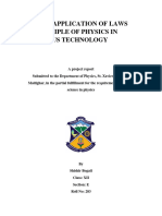 Study of Application of Laws and Principles On Physics in An Indegenous Technoligy