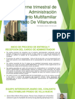 Informe Trimestral Gestion de Admnistracion Conjunto Multifamiliar Prado de Villanueva