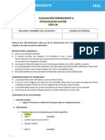 Evaluacion Calificada (Examen Escrito) Individual 4 40%