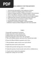 Industrial Robotics - Model Papers