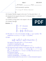 微積分Calculus3 - quiz1 解答