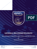 Epfl - Recruitment, Training, Education and Protection of Young Players