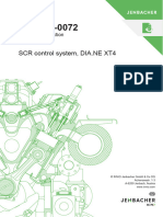 SCR Control System, DIA - NE XT4: Technical Instruction