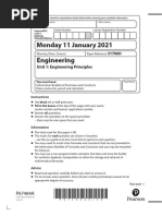 Engineering Unit 1 Jan 2022 | PDF | Capacitor | Voltage