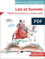 Marie de France Et Louise Labé. Lais Et Sonnets