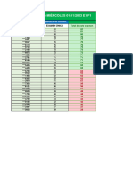 Lista de Ingreso. Miércoles 01/11/2023 E1 F1