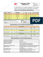 Technical Fiche Profile H65 Rev 13