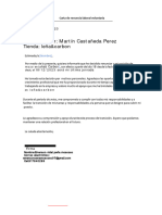 Modelo de Carta de Renuncia Laboral Voluntaria en PDF Online