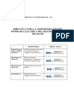 Directiva de Caja Chica