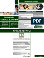 Informacion Diplomado Gerencia Educativa