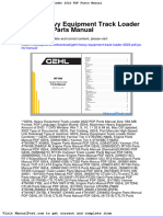Gehl Heavy Equipment Track Loader 2022 PDF Parts Manual
