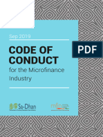 Code of Conduct For MFIs MFIN