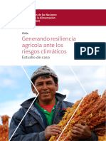 Chile: Generando Resiliencia Agrícola Ante Los Riesgos Climáticos - Estudio de Caso