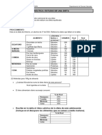 Estudio de Una Dieta