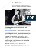 Ritchie Valens Aos 80 Legado Eterno de Um Pioneiro Do Rock Chicano