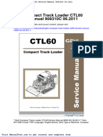 Gehl Compact Track Loader Ctl60 Service Manual 908310c 06 2011
