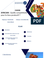 Le Maroc Dans Le Choix Africain Expo Version Finale