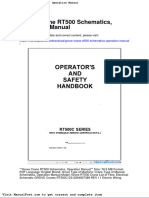 Grove Crane Rt500 Schematics Operation Manual