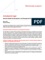 LA - Decreto Estado de Excepcion y de Emergencia Economica PDF