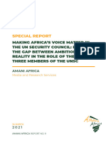 12 Making Africa's Voice Matter in The UN Security Council Bridging