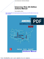 American Democracy Now 4th Edition Harrison Solutions Manual