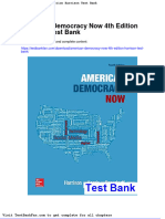 American Democracy Now 4th Edition Harrison Test Bank