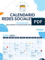 Calendario Redes Sociales 2023 - Steeple España-1