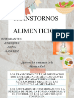 Transtorno Alimenticio