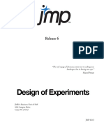 Design of Experiments - JMP