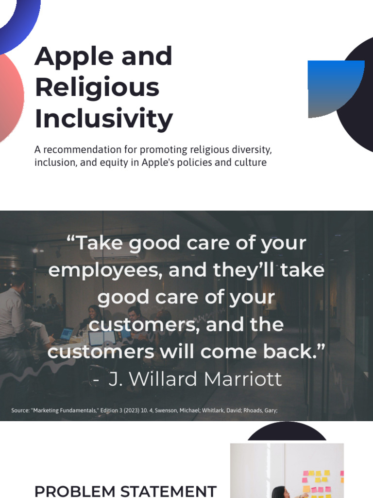 Enhancing Religious Inclusivity at Apple | PDF | Governance | Employment