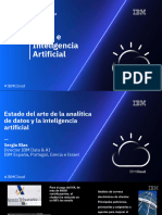 .IBM Cloud, Data & AI Summit 2019. Estado Del Arte de La Analítica de Datos y La Inteligencia Artificial