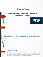 CH 03c, Coulomb Damping in Free Vibration of SDOF