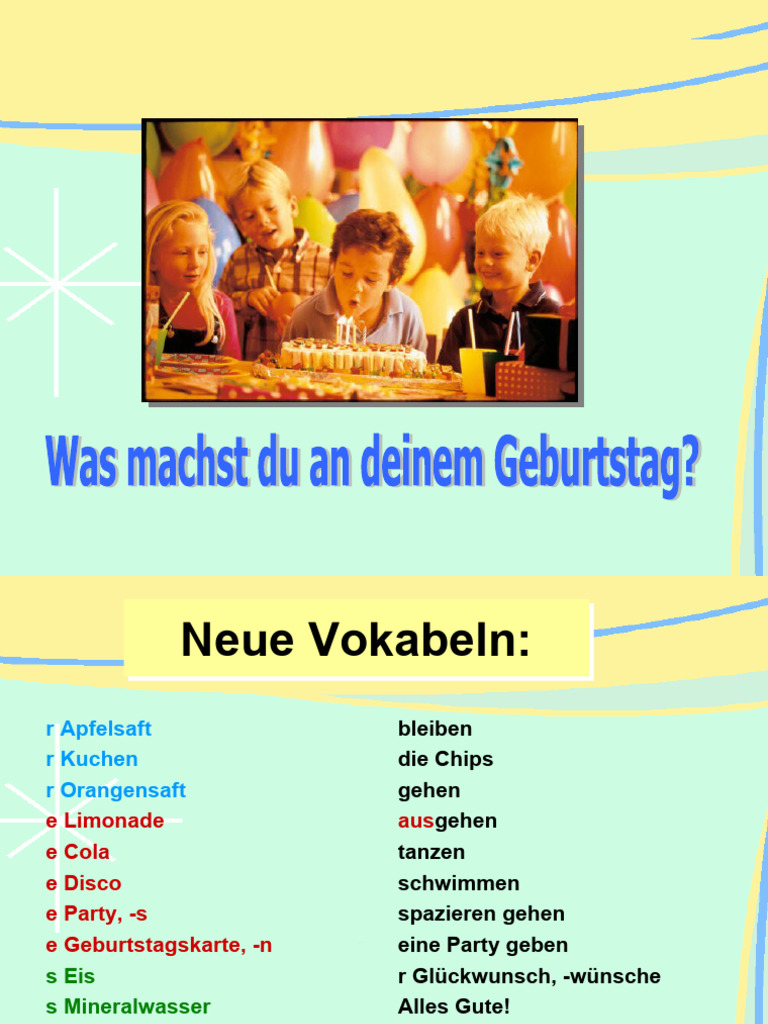 Deinen Oder Deinem Geburtstag
