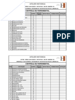 Controle de Ferramental