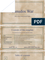 Canudos War by Slidesgo