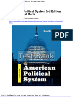 American Political System 3rd Edition Kollman Test Bank