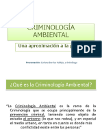 Criminologc38da Ambiental Aproximacic3b3n A La Praxis. Carlota Barrios 2017