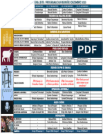 Programa de Dezembro de 2023