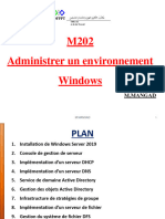 m202 Administrer Un Environnement Windows