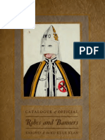 1925 Catalogue of Official Robes & Banners (Knights of The Ku Klux Klan)