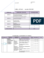 Planificare Consiliere Si Dezvoltare Personala Cls VI