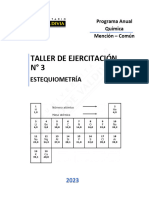 1138-Taller de Ejercitación N°3 - Estequiometría 2023 (Programa Anual)