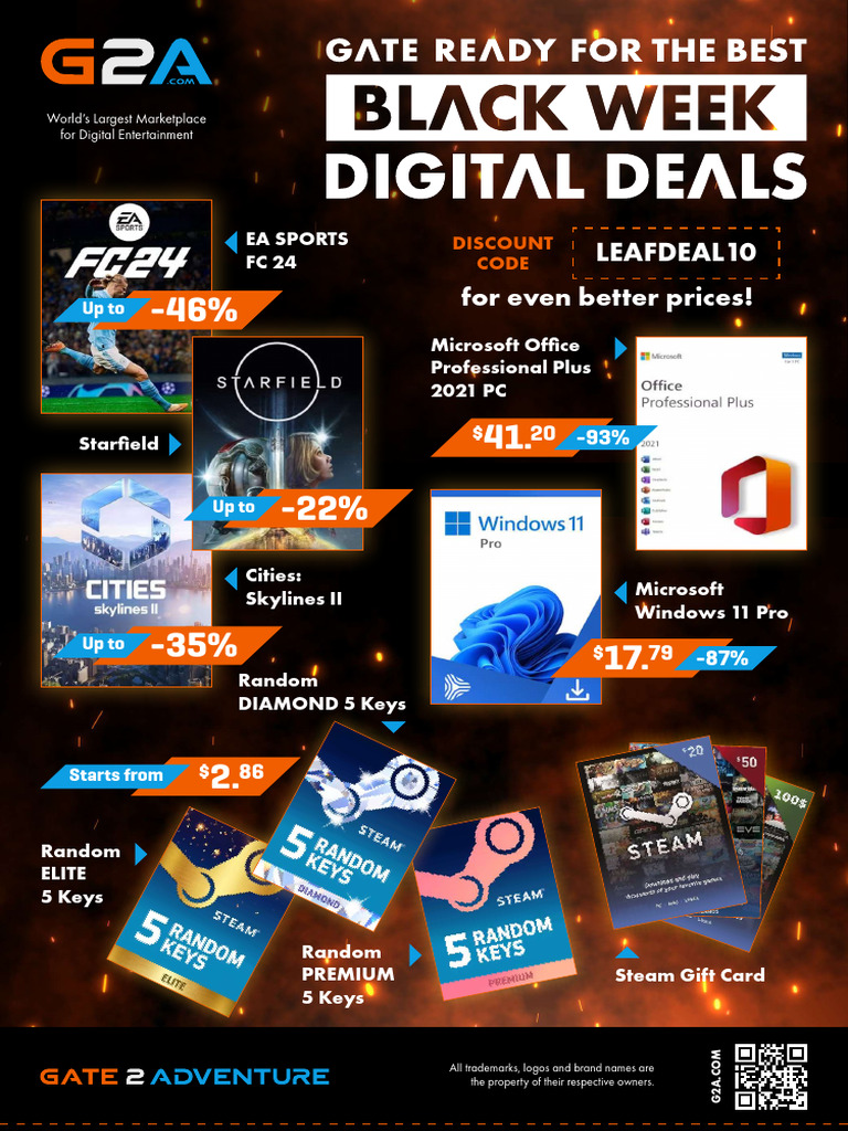 BlackWeek_G2A_deals PDF Microsoft Computing