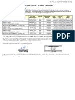 Certificado de Pagos de Cotizaciones Previsionales