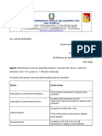 Circ. N 26 Rimodulazione Oraria Assemblea CISL 26 Settembre