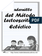 Cuadernillo Del Método Lectoescritura Ecléctico