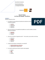 Hoja de Trabajo Vicios Del Lenguaje Resuelta